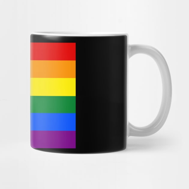 Gay Pride Flag - Minimalist by normanshuck